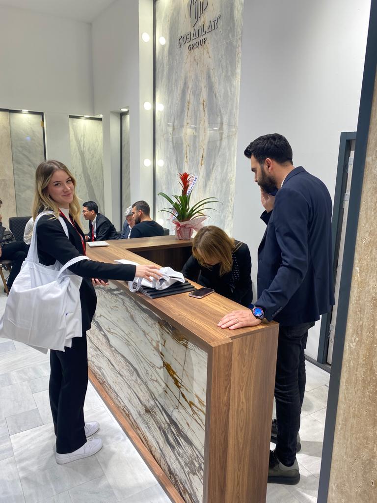 Marble İzmir 2023 fuarından kare